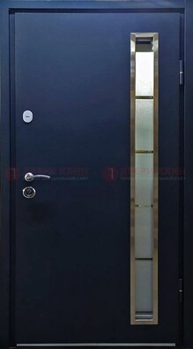 Металлическая дверь с порошковым покрытием и МДФ Белый дуб ДП-219 в Великом Новгороде