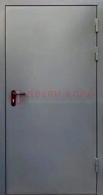 Серая противопожарная дверь ДПП-20 в Великом Новгороде