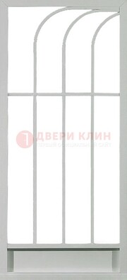 Современная железная решетчатая дверь ДР-39 в Великом Новгороде