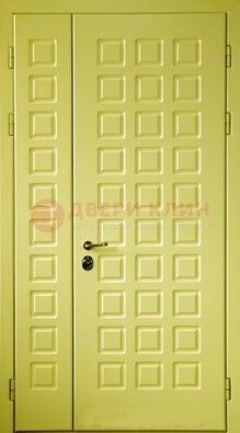 Салатовая тамбурная дверь ДТМ-28 в Великом Новгороде