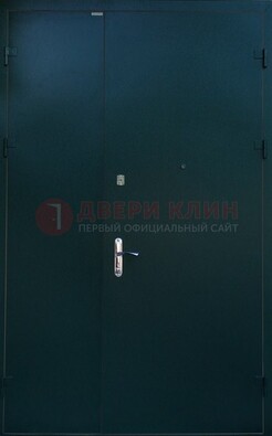 Черная тамбурная дверь ДТМ-36 в Великом Новгороде